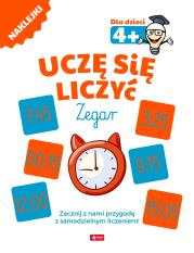 UCZĘ SIĘ LICZYĆ ZEGAR. Autor: Opracowanie zbiorowe. Dadada.pl Okładka książki UCZĘ SIĘ LICZYĆ ZEGAR