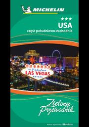 Okładka książki USA CZĘŚĆ POŁUDNIOWO-ZACHODNIA MICHELIN