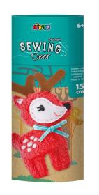 Uszyj brelok do kluczy Jeleń. Wydawca: Russell. Dadada.pl Opakowanie Uszyj brelok do kluczy Jeleń