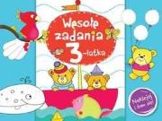 Okładka książki Wesołe zadania 3-latka