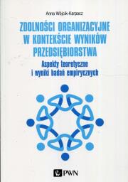 Okładka książki Zdolności organizacyjne w kontekście wyników przedsiębiorstwa