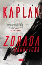 ZDRADA SKORPIONA. Autor: Andrew Kaplan. Dadada.pl Okładka książki ZDRADA SKORPIONA