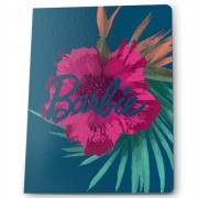 Opakowanie Zeszyt A5 w kratkę 60 kartek Barbie 5 sztuk