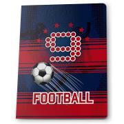 Opakowanie Zeszyt A5/16K kratka Football (5szt) PASO