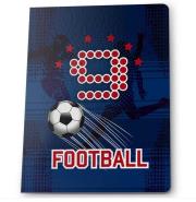 Opakowanie Zeszyt A5/16K linie Football (5szt) PASO
