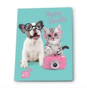 Opakowanie Zeszyt A5/16K linie Studio Pets (5szt) PASO