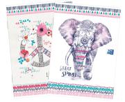 Opakowanie Zeszyt A5/60K linia Boho (5szt) OXFORD