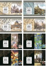 Opakowanie Zeszyt A6 w kratkę 48 kartek 24 sztuki