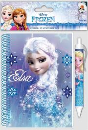 Okładka książki Zeszyt spiralny A6/60k + długopis kulkowy