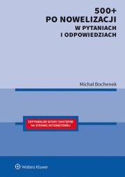 Okładka książki 500+ po nowelizacji w pytaniach i odpowiedziach