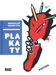 Okładka książki Adamczyk. Plakaty
