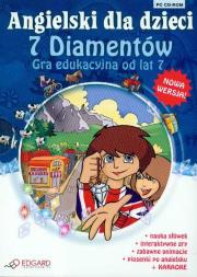Angielski dla dzieci - 7 diamentów EDGARD. Autor:   Praca zbiorowa. Dadada.pl Okładka książki Angielski dla dzieci - 7 diamentów EDGARD