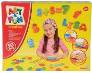 Okładka książki Art & Fun Masa plastyczna - Literki Cyferki