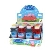 Opakowanie Bańki mydlane glass Peppa pig 300ml (12szt)
