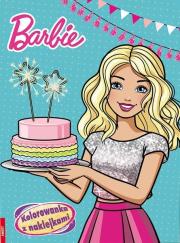 Okładka książki Barbie. Kolorowanka z naklejkami
