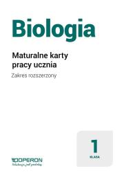Okładka książki Biologia LO 1 Maturalne karty pracy ZR w.2019