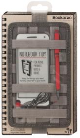 Opakowanie Bookaroo Notebook Tidy Organizer na notes szary