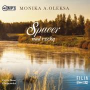 Okładka książki CD MP3 SPACER NAD RZEKĄ