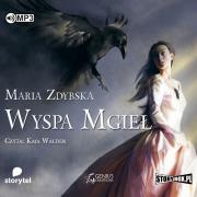 CD MP3 WYSPA MGIEŁ. Autor: Maria Zdybska. Dadada.pl Okładka książki CD MP3 WYSPA MGIEŁ