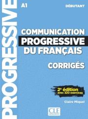 Communication progressive du français Niveau débutant Corrigés. Autor: Miquel Claire. Dadada.pl Okładka książki Communication progressive du français Niveau débutant Corrigés