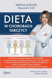 Dieta w chorobach tarczycy. Autor: Serena Missori. Dadada.pl Okładka książki Dieta w chorobach tarczycy