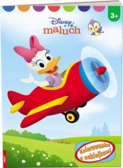 Okładka książki Disney Maluch. Kolorowanka z naklejkami