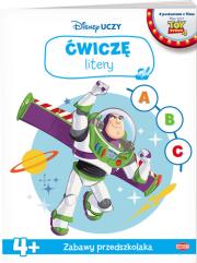 Okładka książki Disney uczy. Toy Story. Ćwiczę litery