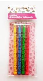 Długopis żelowy labirynt F (4szt.) SIC. Wydawca: Jawi. Dadada.pl Opakowanie Długopis żelowy labirynt F (4szt.) SIC
