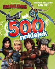 Okładka książki Dragons. 500 naklejek