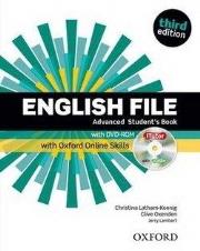 Okładka książki English File 3E Advanced SB + Online Skills OXFORD