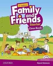 Okładka książki Family and Friends 2E Starter CB + Multi-ROM