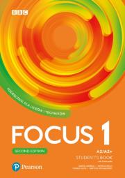 Okładka książki Focus 1 2ed. SB A2/A2+ Digital Resources PEARSON