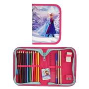 Opakowanie Frozen Piórnik z akcesoriami i kredkami 18 el.
