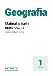Okładka książki Geografia LO 1 Maturalne karty pracy ZR w.2019
