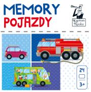 GRA MEMORY POJAZDY KAPITAN NAUKA. Wydawca: Edgard. Dadada.pl Opakowanie GRA MEMORY POJAZDY KAPITAN NAUKA