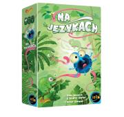 Gra - Na językach. Autor: THEO RIVIERE, CEDRIC BARBE. Dadada.pl Okładka książki Gra - Na językach