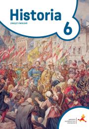 Historia SP 6 Podróże w czasie ćwiczenia GWO. Autor: T. Małkowski. Dadada.pl Okładka książki Historia SP 6 Podróże w czasie ćwiczenia GWO