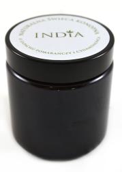 Zdjęcie produktu India konopna świeca pomarańcza i cynamon 90g