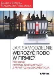 Okładka książki Jak samodzielnie wdrożyć RODO w firmie?
