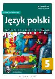 Język polski SP 5 Kształc. językowe. Podr. OPERON. Autor: Szaniawska Hanna. Dadada.pl Okładka książki Język polski SP 5 Kształc. językowe. Podr. OPERON