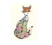 Opakowanie Karnet A109 B6 + koperta Lisica