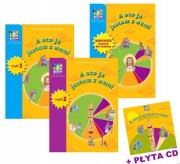 katechizm kl.2 SP A oto jestem. Komplet. Autor: Frączak Aneta, Kwiatkowska Danuta, Szewczyk Robert. Dadada.pl Okładka książki katechizm kl.2 SP A oto jestem. Komplet