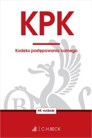 KODEKS POSTĘPOWANIA KARNEGO WYD. 44. Autor: Opracowanie zbiorowe. Dadada.pl Okładka książki KODEKS POSTĘPOWANIA KARNEGO WYD. 44