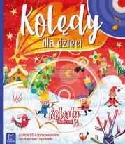 Okładka książki KOLĘDY DLA DZIECI + CD