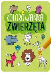 KOLOROWANKA ZWIERZĘTA KAPITAN NAUKA. Autor: Opracowanie zbiorowe. Dadada.pl Okładka książki KOLOROWANKA ZWIERZĘTA KAPITAN NAUKA