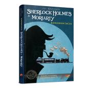 Komiksy paragrafowe Sherlock Holmes & Moriarty. Autor: Opracowanie zbiorowe. Dadada.pl Okładka książki Komiksy paragrafowe Sherlock Holmes & Moriarty