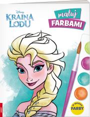 Okładka książki Kraina lodu. Maluj Farbami