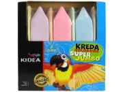 KREDA SUPER JUMBO 7 KOLORÓW KIDEA. Wydawca: Derform. Dadada.pl Opakowanie KREDA SUPER JUMBO 7 KOLORÓW KIDEA