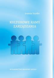 Kulturowe ramy zarządzania. Autor: Joanna Szydło. Dadada.pl Okładka książki Kulturowe ramy zarządzania