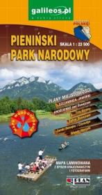 Okładka książki Mapa turystyczna - Pieniński Park Nar. 1:22 500